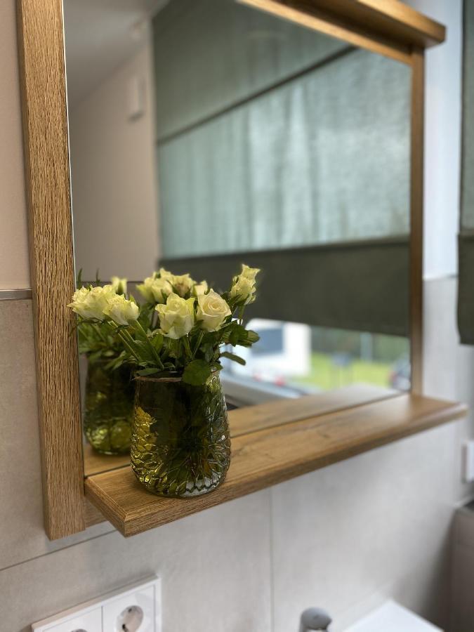 Modernes Apartment Am Hafen Mit Seeblick Grossraeschen Eksteriør billede